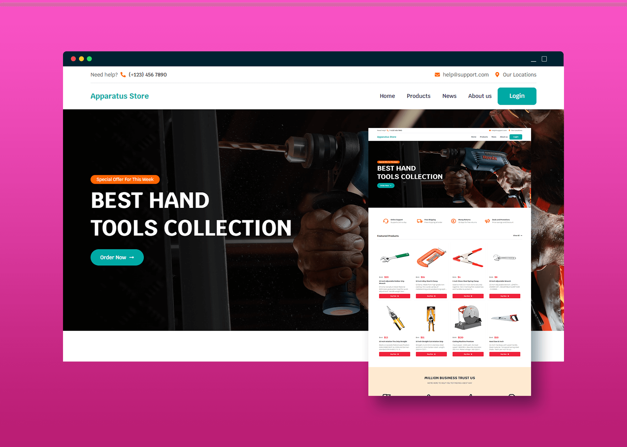 Apparatus Store - Tools for Every Job